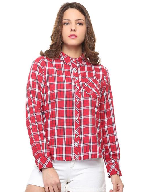 imperial red checkered shirt - 15926408 - Very Small Image - 1