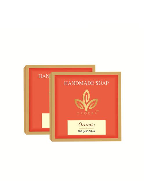 org'era set of 2 orange handmade soap - 15926621 - Very Small Image - 1