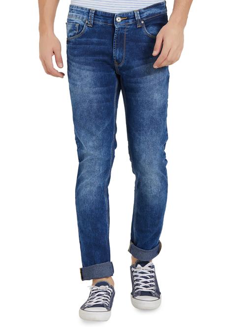 blue light washed denim jeans - 15926662 - Very Small Image - 1