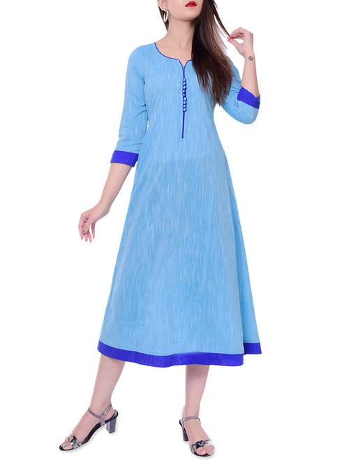 a-line textured dress - 15930762 - Very Small Image - 1