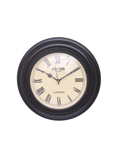 home sparkle wall clock engineered wood (antique) (28 x 5 x 28 cm) - 15930768 - Very Small Image - 1