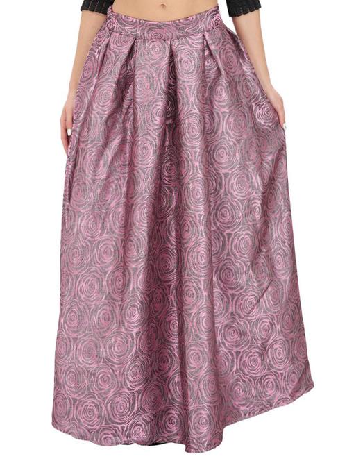floral pleated skirt - 15931534 - Very Small Image - 1