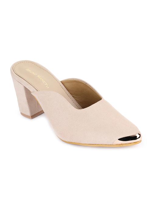 beige slip on mules - 15932374 - Very Small Image - 1