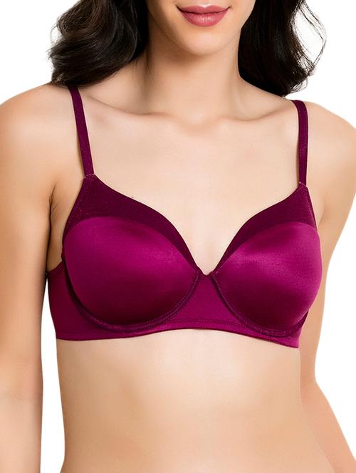 lightly padded half coverage t-shirt bra - 15932443 - Very Small Image - 1