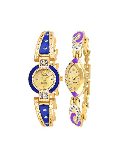 set of 2 analog watch combo (903_4) - 15933908 - Very Small Image - 1