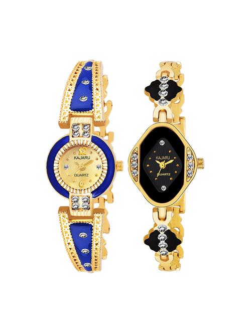 set of 2 analog watch combo (903_909) - 15933942 - Very Small Image - 1