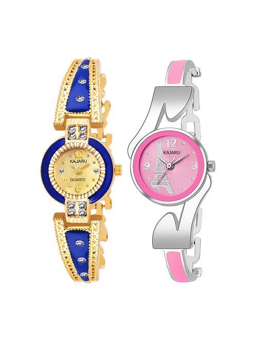 set of 2 analog watch combo (903_936) - 15933958 - Very Small Image - 1