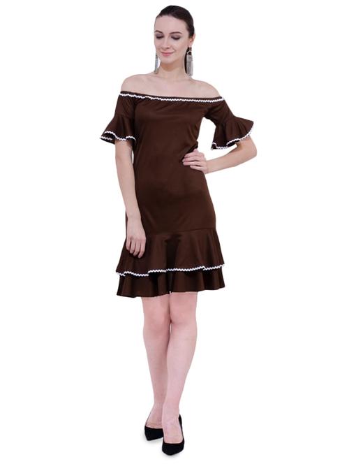women's layered mini dress - 15934892 - Very Small Image - 1
