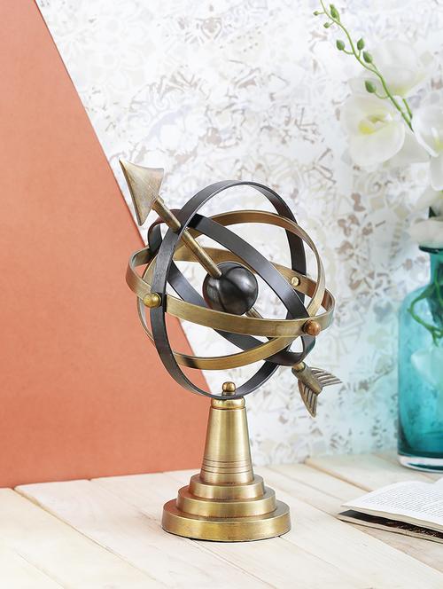 table top astrologiacal globe showpiece nautical sphere (golden) - 15934981 - Very Small Image - 1