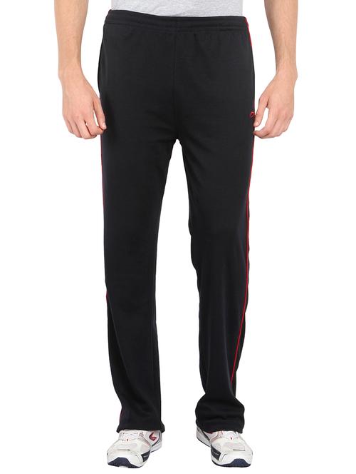 dark blue cotton full length track pant - 15935303 - Very Small Image - 1
