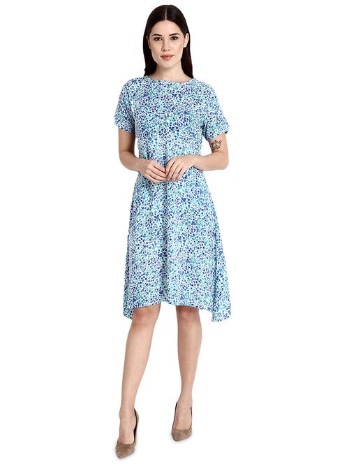 ditsy floral empire line dress - 15935763 - Very Small Image - 1