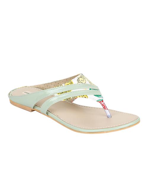 sea green toe separator sandals - 15936550 - Very Small Image - 1