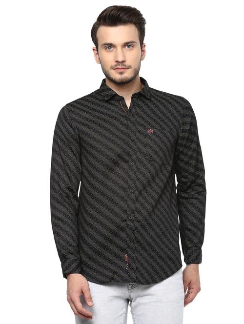 black printed casual shirt - 15937247 - Very Small Image - 1