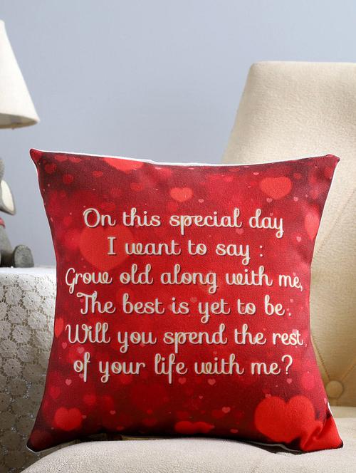 spend your life with me cushion - 15937821 - Very Small Image - 1