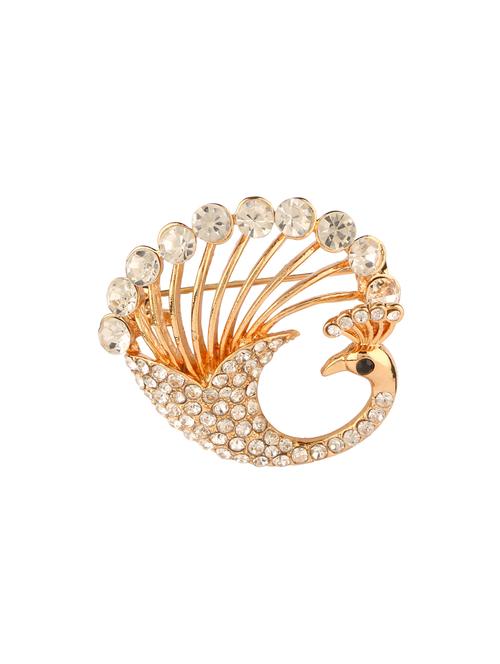 gold metal brooch - 15937979 - Very Small Image - 1