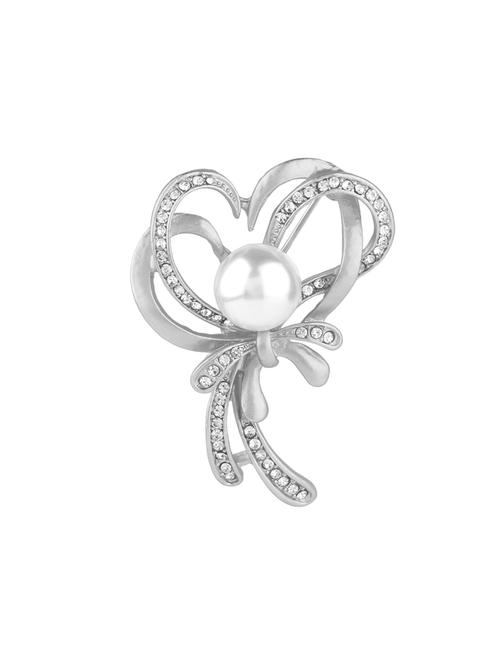 silver metal brooch - 15937984 - Very Small Image - 1