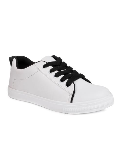 white lace-up sneakers - 15938142 - Very Small Image - 1