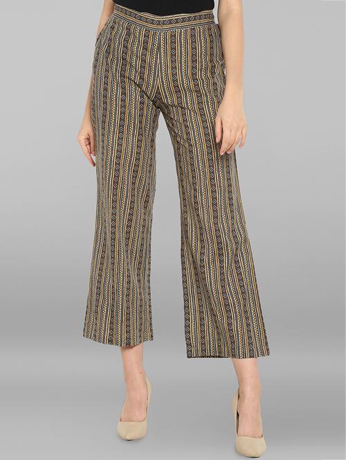 elasticated waist high rise trouser - 15938595 - Very Small Image - 1