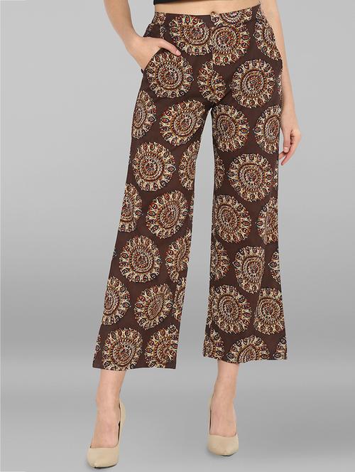 elasticated waist high rise trouser - 15938596 - Very Small Image - 1