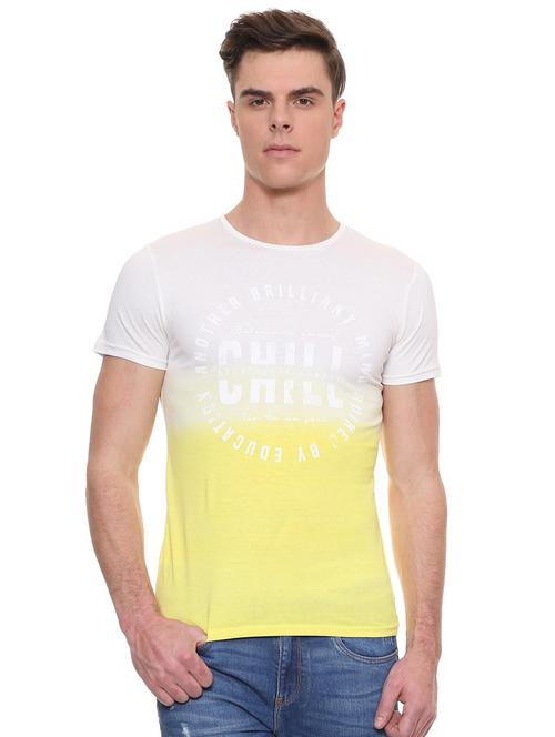yellow ombre t-shirt - 15940284 - Very Small Image - 1