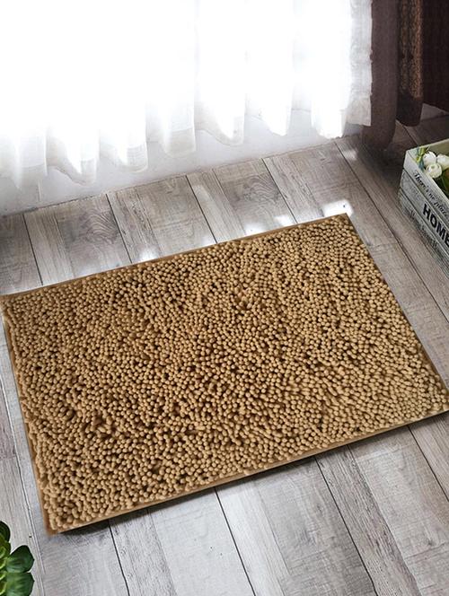 lushomes chenille croissant thick and fluffy 2200 gsm bathmat - 15940593 - Very Small Image - 1