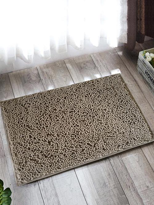 lushomes chenille dove thick and fluffy 2200 gsm bathmat - 15940610 - Very Small Image - 1