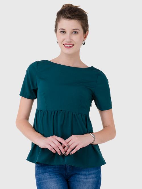 cut out back gathered top - 15941037 - Very Small Image - 1