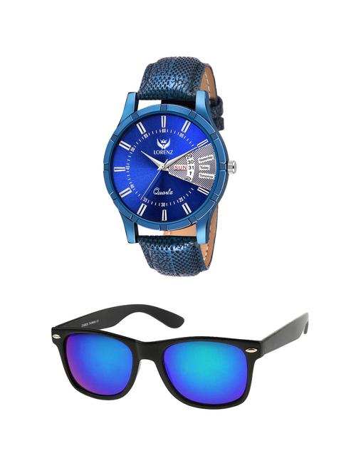 lorenz cm-201mr combo of analog watch and sunglasses - 15941194 - Very Small Image - 1