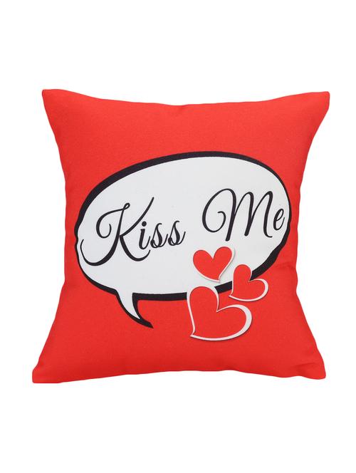 one 12x12 inch kiss cushion. - 15941883 - Very Small Image - 1