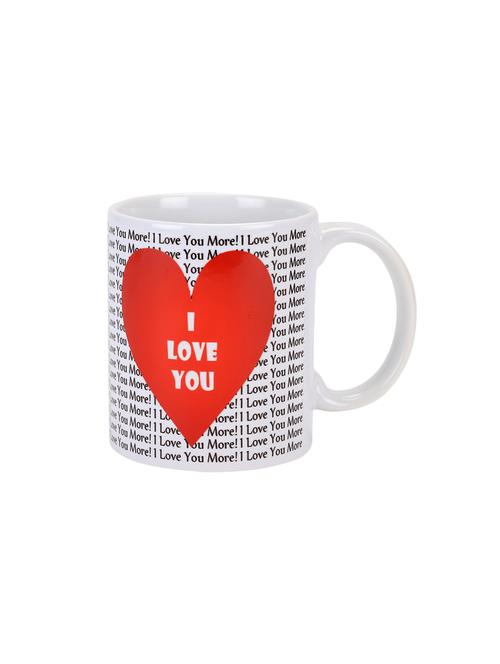 love quote printed white ceramic coffee mug. - 15941930 - Very Small Image - 1