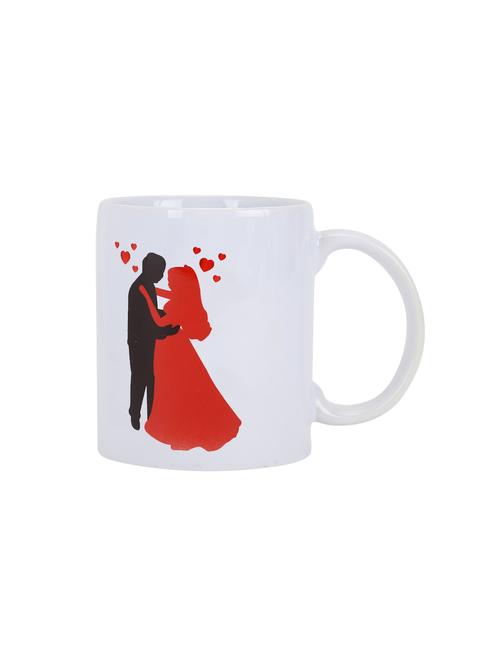 one white couple mug with dancing couple image on it. - 15941931 - Very Small Image - 1