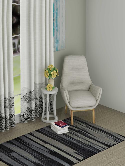 stripes pattern polyamide nylon brush stroke rug area rug - 15942605 - Very Small Image - 1