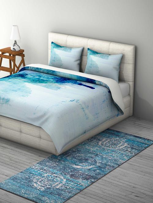 traditional pattern polyamide nylon mirage rug runner - 15942647 - Very Small Image - 1