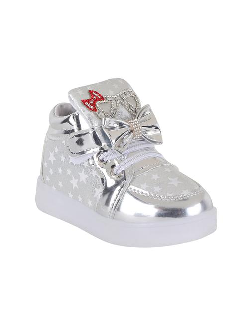 grey leatherette sneakers - 15944231 - Very Small Image - 1