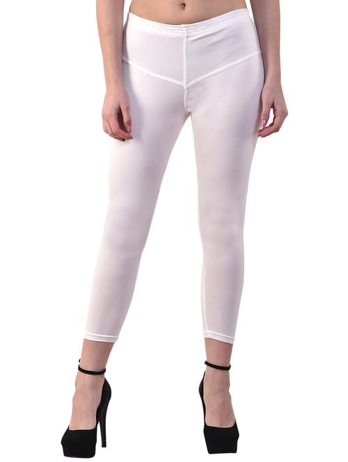white solid legging - 15944298 - Very Small Image - 1