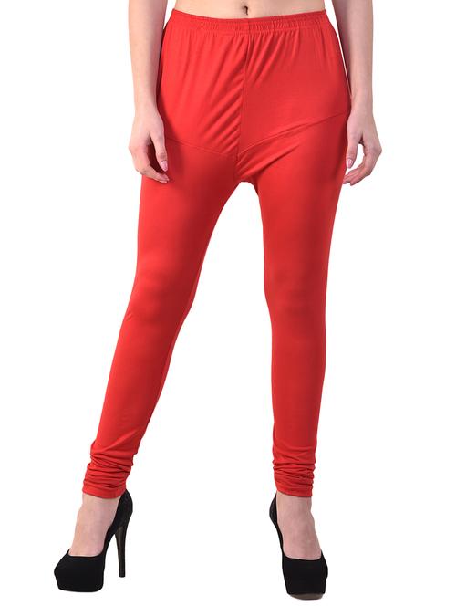 candy red solid legging - 15944306 - Very Small Image - 1