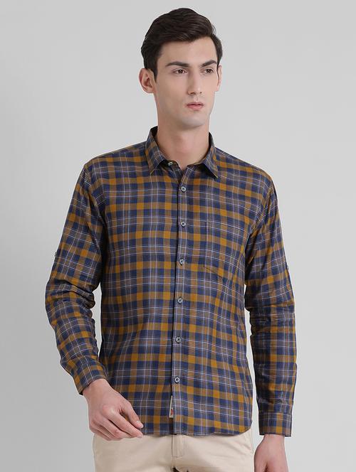 multicolor checkered casual shirt - 15944403 - Very Small Image - 1