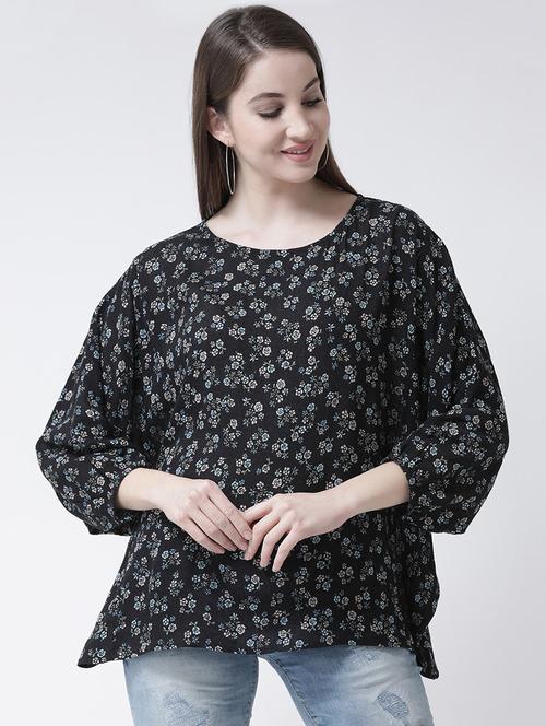 dolman sleeved floral top - 15944618 - Very Small Image - 1