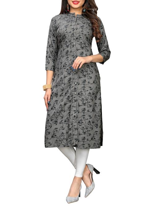 kaantha straight kurta - 15945448 - Very Small Image - 1