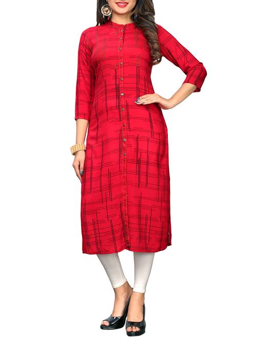 kaantha straight kurta - 15945450 - Very Small Image - 1