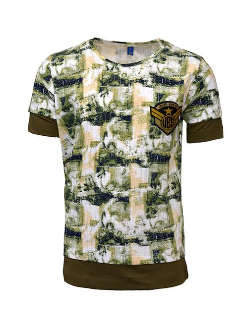 green cotton tshirt - 15946883 - Very Small Image - 1