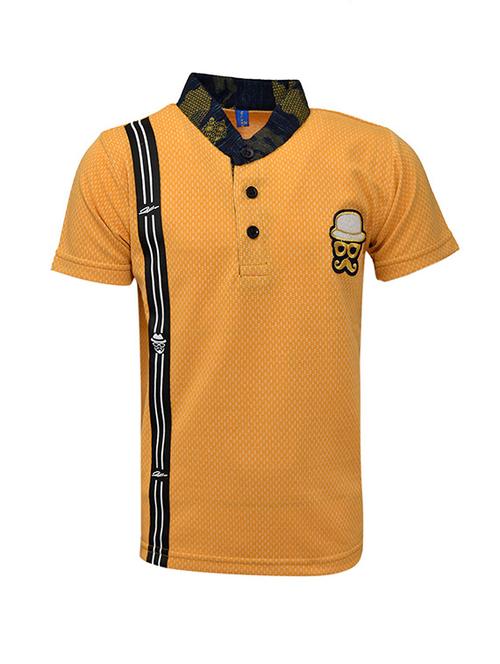 yellow cotton t-shirt - 15946885 - Very Small Image - 1