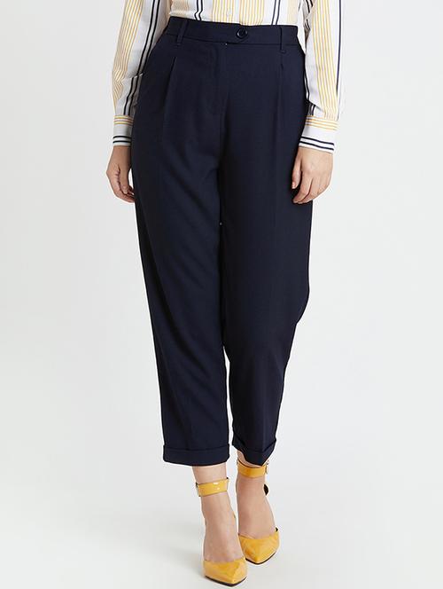 turn up hem peg trouser - 15950543 - Very Small Image - 1