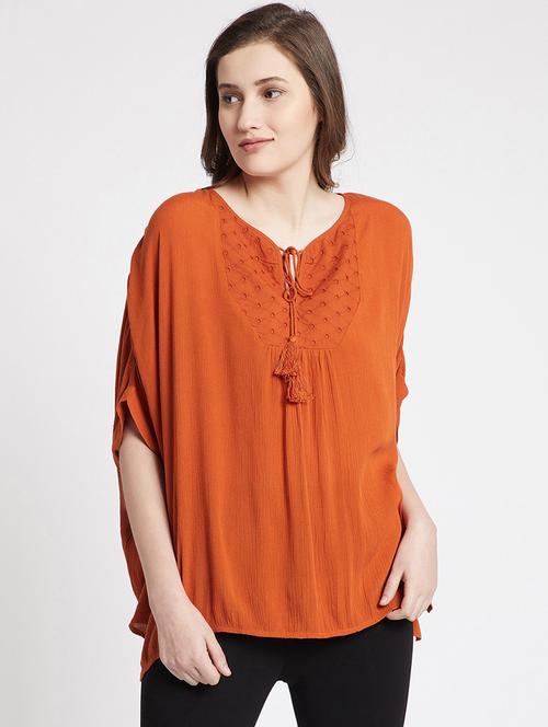 tie up neck asymmetric top - 15950624 - Very Small Image - 1