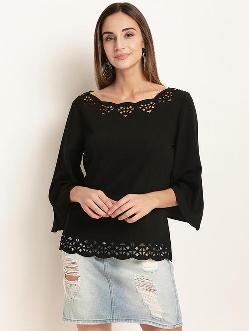 cut work scallop detail top - 15951616 - Very Small Image - 1