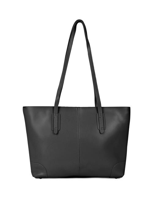 black leatherette (pu) regular tote - 15952783 - Very Small Image - 1