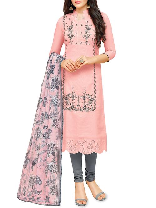 embroidered unstitched suit - 15955607 - Very Small Image - 1