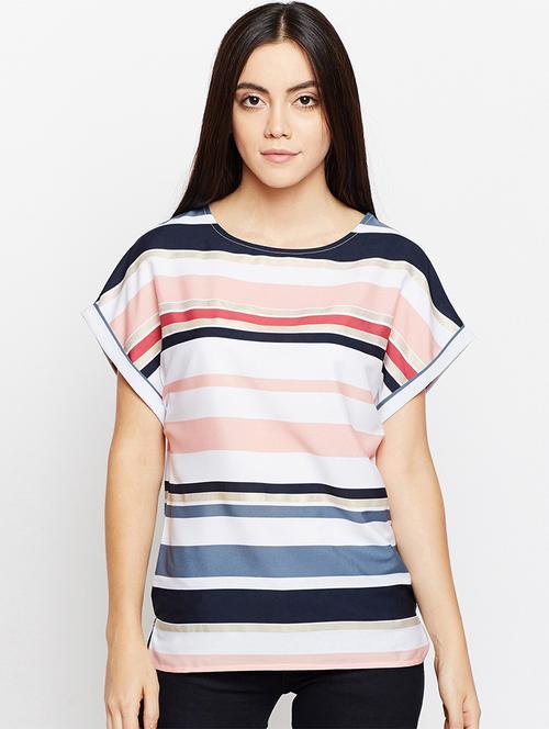 dolman sleeved striped top - 15956942 - Very Small Image - 1