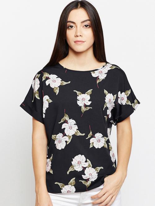 dolman sleeved floral top - 15956943 - Very Small Image - 1