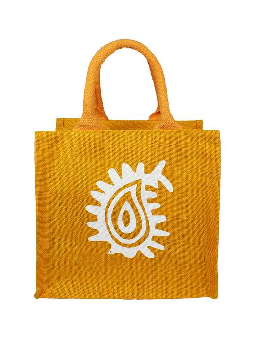 yellow jute handbag - 15957132 - Very Small Image - 1
